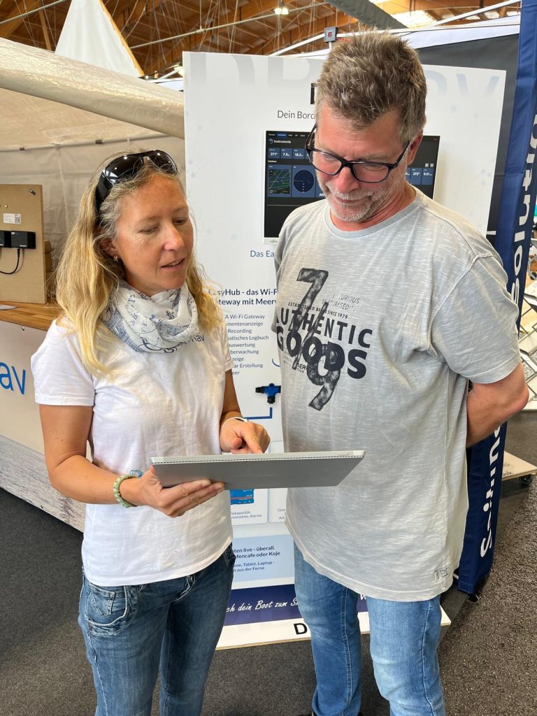 DPNav auf der Interboot - Kundengespräche 4